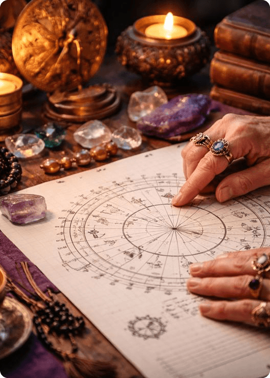 Astrological Horoscope Chart & Gems